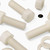 5x Natural Nylon Hex Head M20 x 60 mm Plastic Bolts, Nuts & Washers