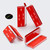 4x v2, 5mm thickness, Angled L Brackets, Polished Clear Acrylic, Right Angle Bracket, No glue required