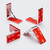 4x V4 5mm Reinforced L Brackets, Clear Acrylic, Self-Adhesive, No Glue
