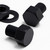 10x Black Nylon Hex Head M16 x 20 mm Plastic Bolts, Nuts & Washers