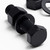 3x Black Nylon Hex Head M24x100mm Plastic Bolts, Nuts & Washers