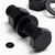 3x Black Nylon Hex Head M24x100mm Plastic Bolts, Nuts & Washers