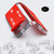 4x V2 5mm Angled L Brackets, Clear Acrylic + 20x M5 Bolts, Self-Adhesive