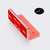 4x V2 5mm Angled L Brackets, Clear Acrylic + 20x M5 Bolts, Self-Adhesive