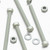 10x Glass Filled, Reinforced Super Nylon, Hex Head, M8 x 100mm, Plastic Bolts, Nuts & Washers