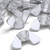 50x Clear Acrylic Plastic Butterfly Wing Nuts M6, Thumb Nuts