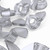 50x Clear Acrylic Plastic Butterfly Wing Nuts M4, Thumb Nuts
