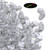 50x Clear Acrylic M4 Butterfly Wing Nuts
