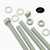 5x Glass Filled Reinforced Super Nylon Hex Head M16 x 150 mm, Plastic Bolts, Nuts & Washers