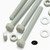 5x Glass Filled Reinforced Super Nylon Hex Head M16 x 150 mm, Plastic Bolts, Nuts & Washers