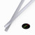 2x Clear Acrylic M10 x 500mm Threaded Rods, Plastic Studding + 4 Nuts