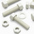 5x White PVC Hex Head M16 x 65 mm, Plastic Bolts, Nuts & Washers, UPVC
