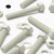 5x White PVC Hex Head M16x100mm, Plastic Bolts, Nuts & Washers, UPVC