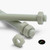 2x Natural PA66+GF M16 x 200 mm Threaded Rods — Short Large Reinforced Bars