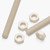2x Natural Nylon PA66 M16 x 200mm Threaded Rods, Plastic Studding + 4 Nuts