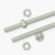 2x Natural PA66+GF M10 x 500 mm Threaded Rods — Larger Reinforced Nylon Rods