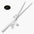 2x White Polypropylene (PP) M8 x 1000mm Threaded Rods, Studding + 4 Nuts