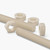 2x Natural PA66 M16 x 500 mm Threaded Rods — Large Nylon Threaded Bars