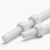 2x White PTFE M5 x 200 mm Threaded Rods — Plastic Studding