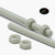 2x Natural PA66+GF M6 x 500 mm Threaded Rods — Glass-Fibre Reinforced