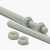 2x Natural PA66+GF M6 x 500 mm Threaded Rods, Studding - Glass-Fibre Reinforced + 4 Nuts