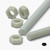 2x Natural Nylon PA66+GF M16 x 1000mm Threaded Rods, Studding + 4 Nuts