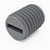 50x Grey PVC Plastic M8 x 10mm Slotted Grub Screws, Set Screws