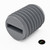 50x Grey PVC Plastic M8 x 10 mm Slotted Grub Screws, Set Screws