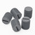 50x Grey PVC Plastic M8 x 10mm Slotted Grub Screws, Set Screws