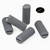 50x Grey PVC Plastic M4 x 10mm Slotted Grub Screws, Set Screws