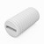 50x White Polypropylene Plastic M5 x 10mm Slotted Grub Screws, Set Screws