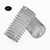 50x Clear Polycarbonate Plastic M8 x 16mm Slotted Grub Screws, Set Screws