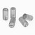 50x Clear Polycarbonate Plastic M8 x 16mm Slotted Grub Screws, Set Screws