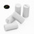 50x White Polypropylene Plastic M8 x 16mm Slotted Grub Screws, Set Screws