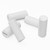 50x White Polypropylene Plastic M4 x 10mm Slotted Grub Screws, Set Screws