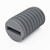 50x Grey PVC Plastic M6 x 10mm Slotted Grub Screws, Set Screws