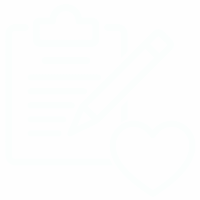 Clipboard with heart