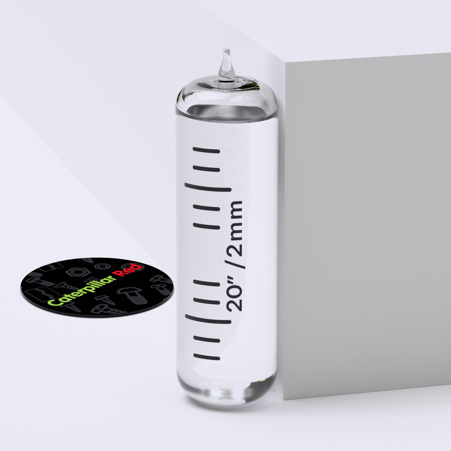Replacement Level Glass Vial, Spirit Bubble Level, With Nib, 35 mm x 11 mm
