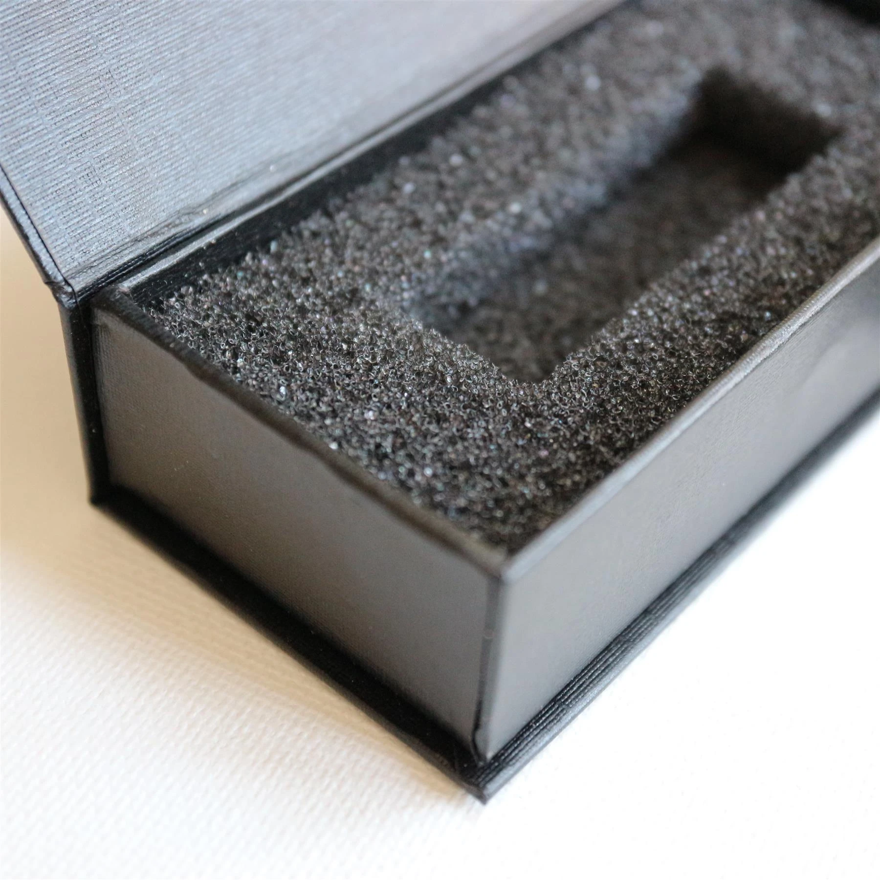 3x Black Magnetic USB Presentation Gift Boxes, Flash Drives, Photography