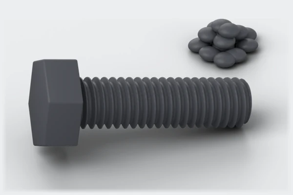 A PVC sample