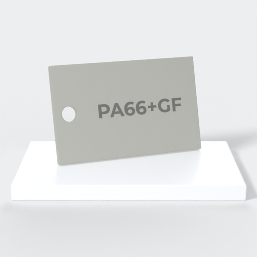 Glass-fibre reinforced polyamide 66 (PA66+GF) material