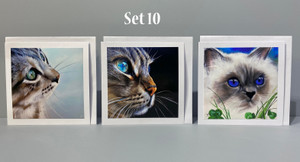 Handmade Cards SET 10 (3 cards) Fine Art Prints on cards with envelopes Handmade Cards SET 10 (3 cards) Fine Art Prints on cards with envelopes
