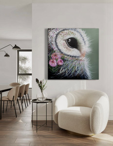 NEW Original Acrylic painting 'Boho owl' Series