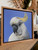 Original Painting as part of my Natural Tasmanian 0ak framed portrait series Sulphur Crested Cockatoo
