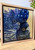 Original Painting as part of my Tasmanian 0ak framed Australian bird portrait series Male and Female Red-Tail Black Cockatoos