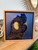 Original Painting as part of my oak framed Australian bird series Yellow tail Black Cockatoo