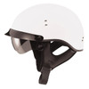 GMax GM65 Shorty Half Helmet - Flat White
