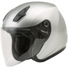 GMax OF17 Open Face Helmet - Silver