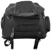 Vance SB526 Black Heavy Duty Motorcycle Pet Carry Luggage Touring Travel Sissy Bar Rack Bag-Back View