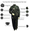 Mens RS21 Two Piece Motorcycle Rain Gear - Infographics
